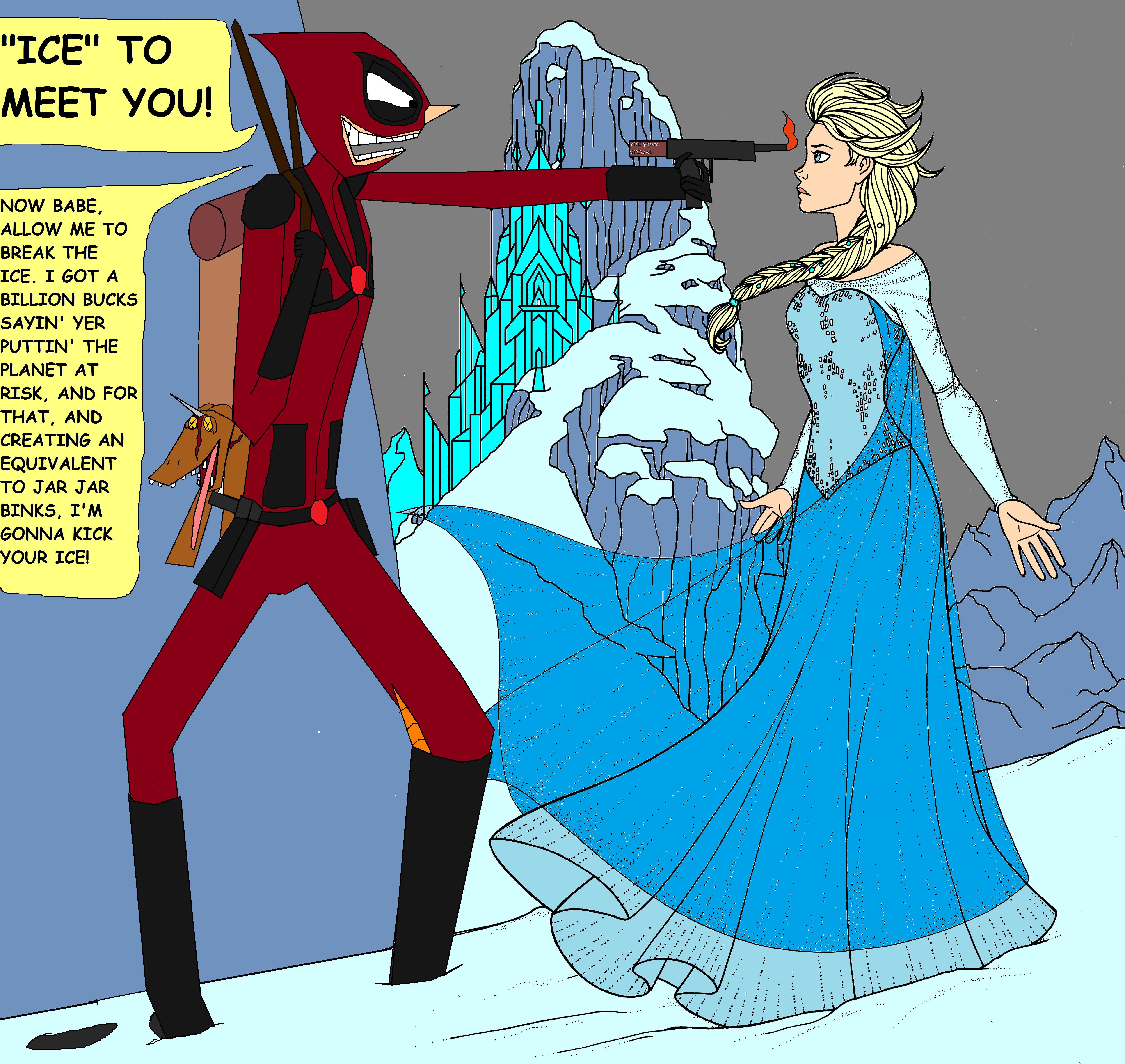 Deadpool 3 with a possible connection to Loki by Ironbond0074real on  DeviantArt