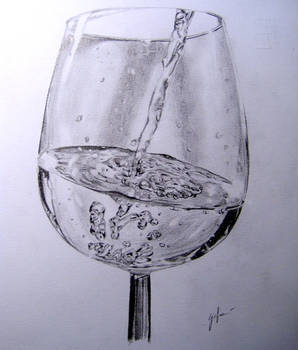 glass of water