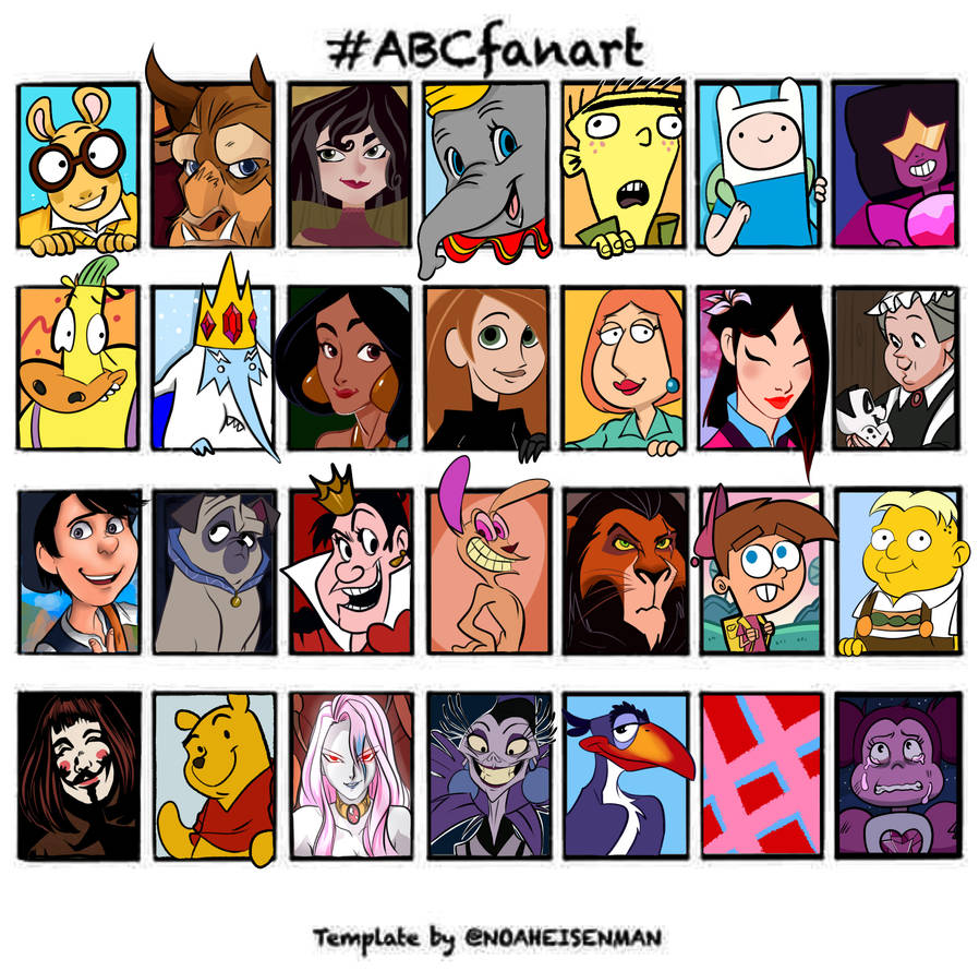 ABC Fanart challenge by Lain444 on DeviantArt