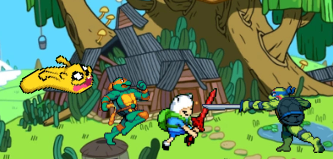 Jake Turtle Finn And Jake VS. Leo And Mikey|Turtle Time! by FictionFight87 on ...