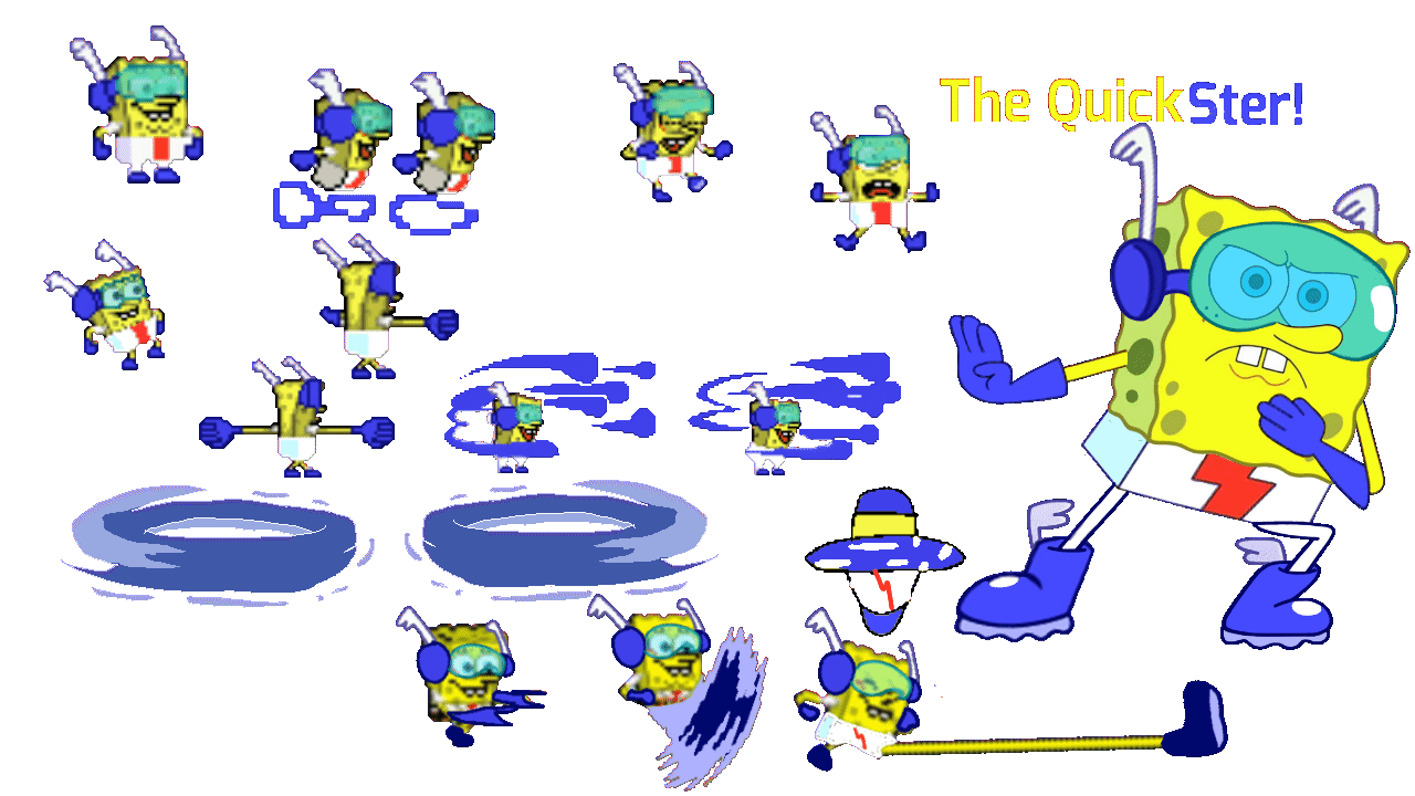 Custer Sprite The Quickster Sprite Sheet by FictionFight87 on DeviantArt