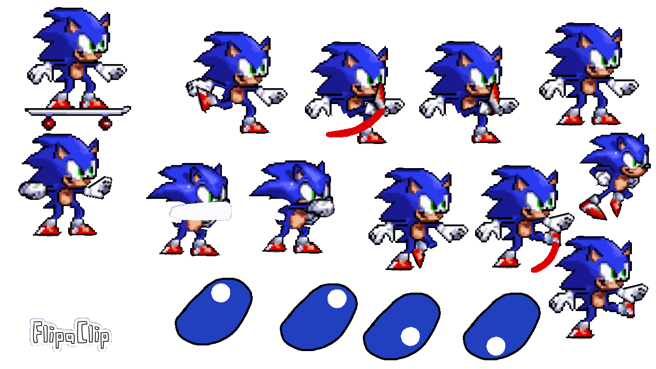 Movie Sonic Sprite Sheet 2 By FictionFight87 On DeviantArt movie-sonic-sprite-sheet-2-by-fictionfight87-on-deviantart