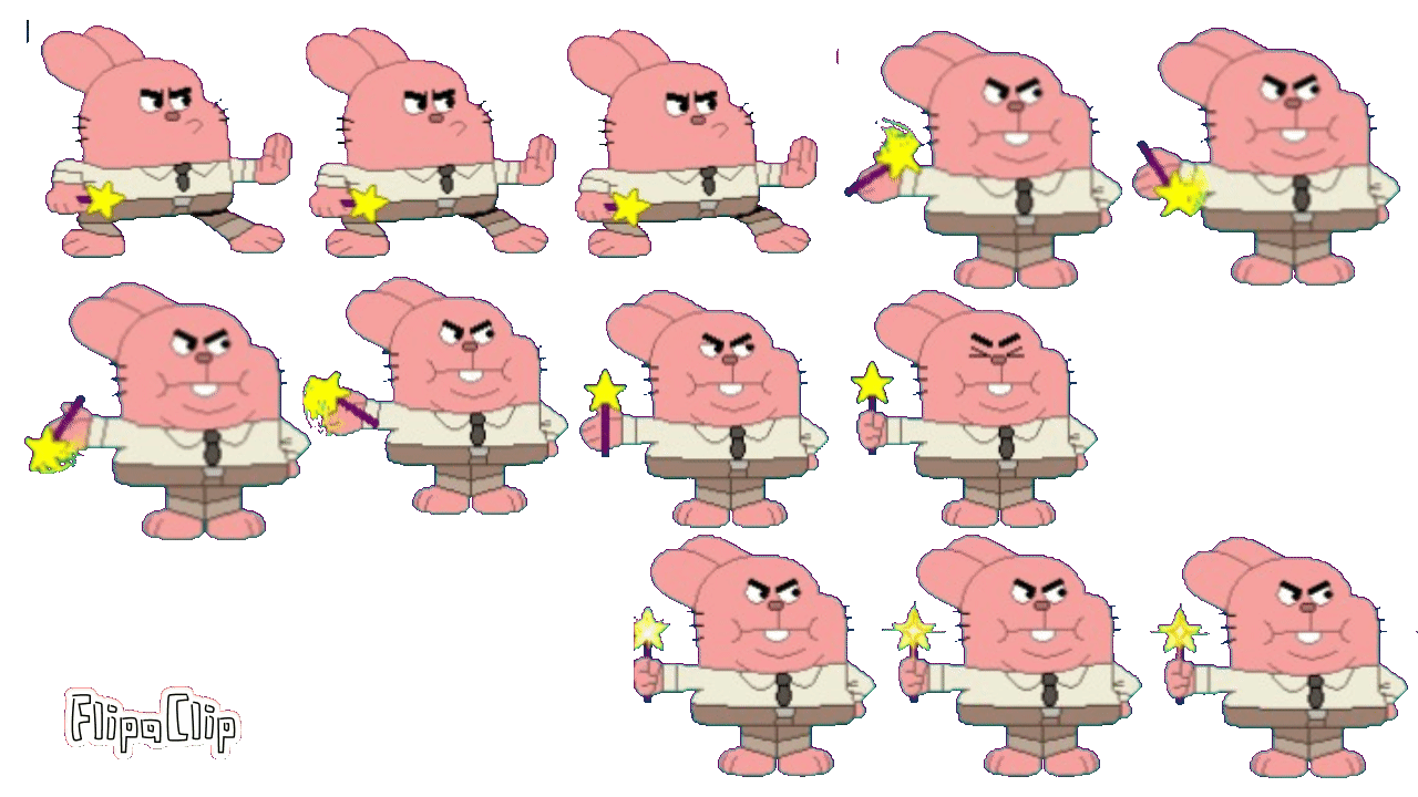 Richard Watterson Deviantart Richard Watterson Sprite Sheet 1 by FictionFight87 on DeviantArt