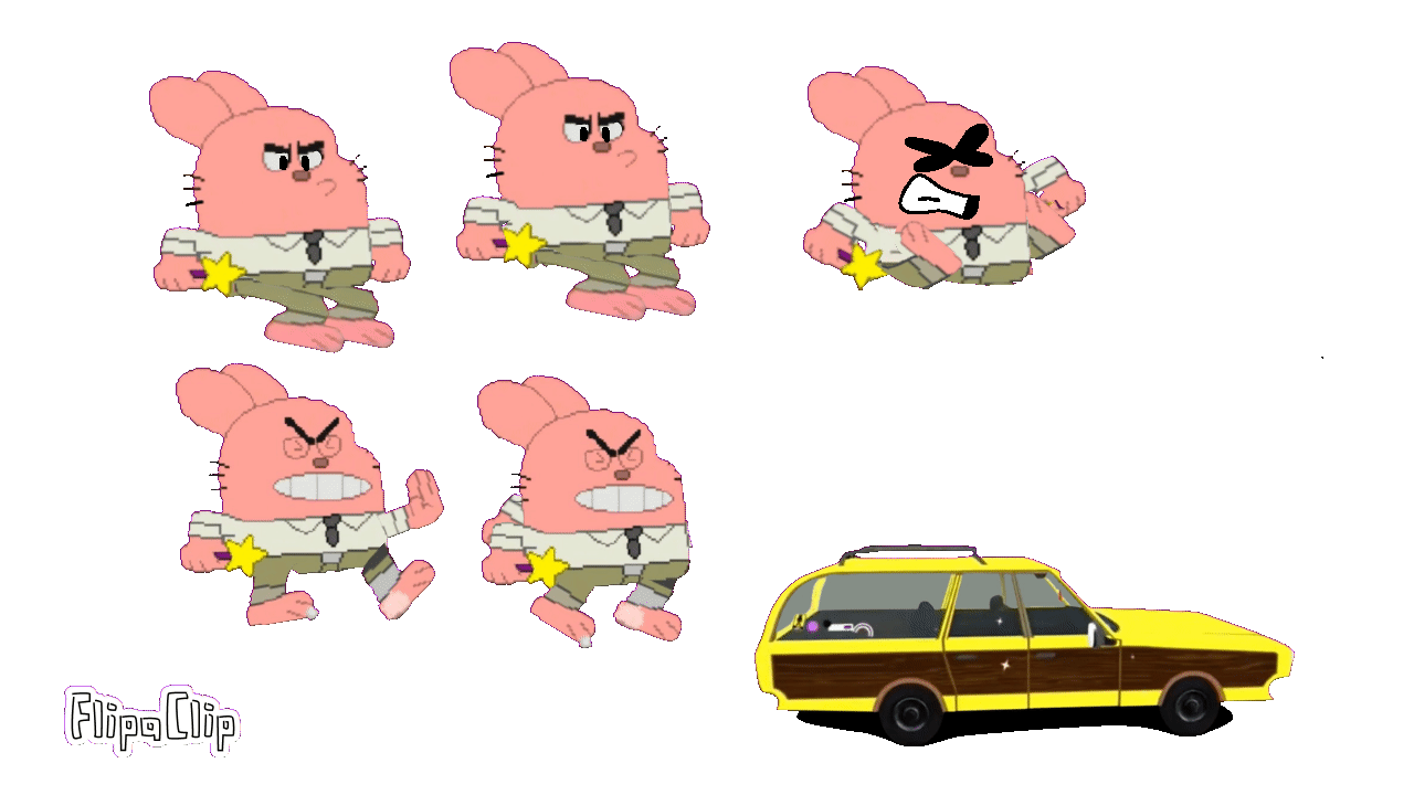Richard Watterson Deviantart Richard Watterson Sprite Sheet 3 by FictionFight87 on DeviantArt