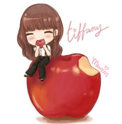 Tiffany yummy with that fruit