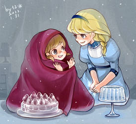 [frozen/Elsa and Anna]