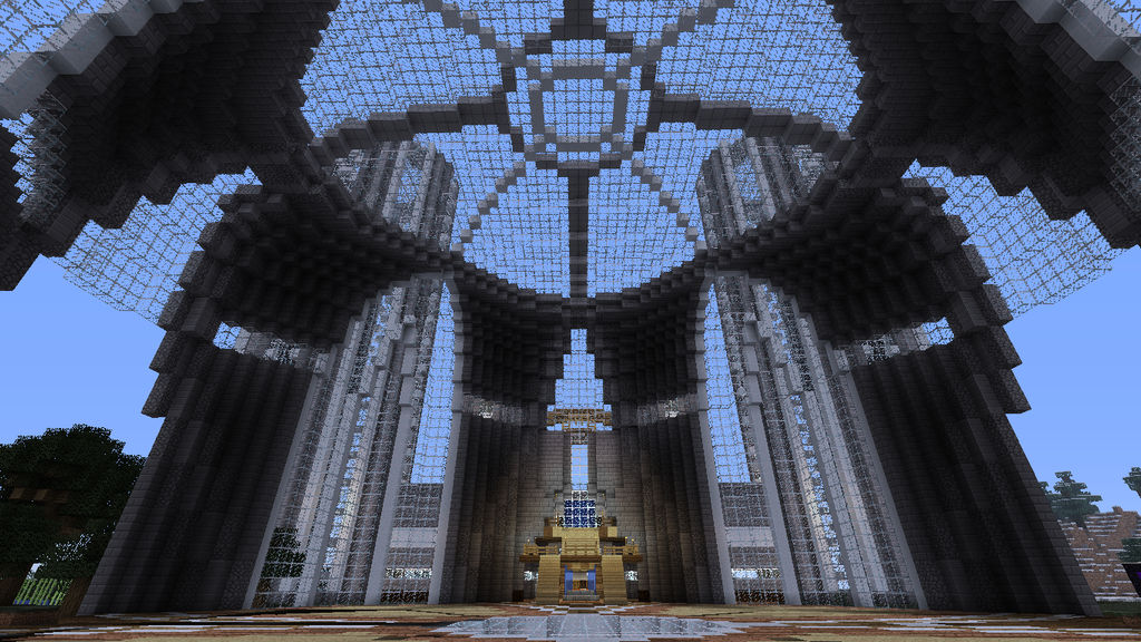 minecraft castle, the dome