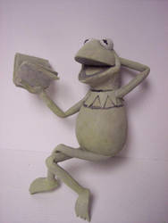 Kermit the Frog WIP sculpt