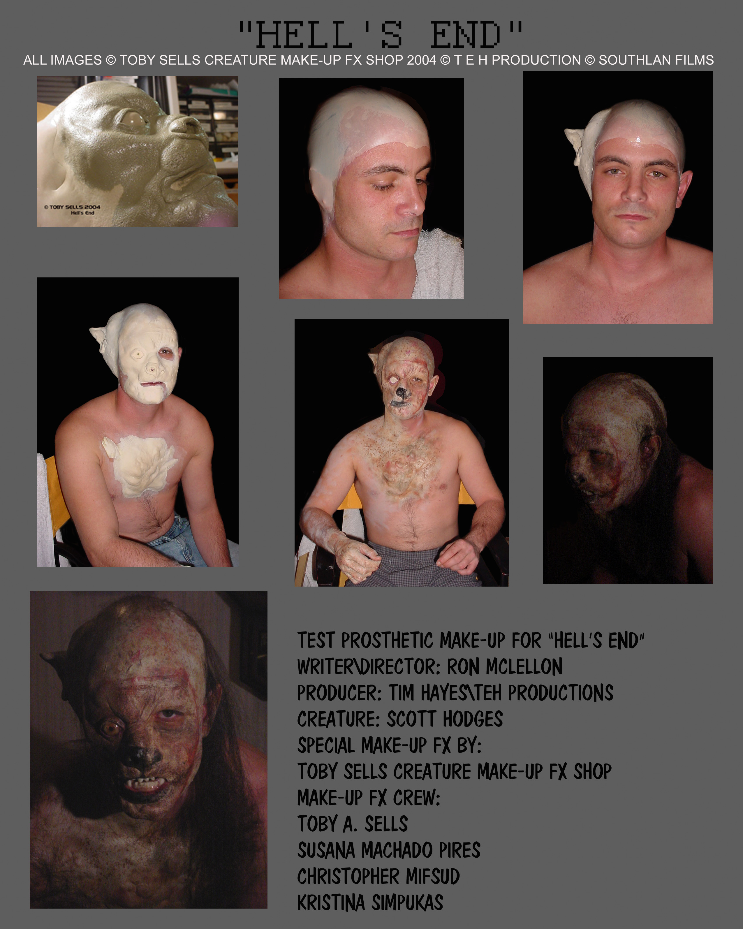 Creature Make-up Hell's End