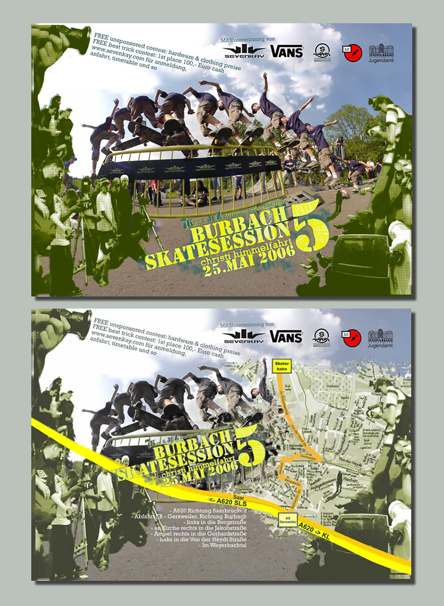 Burbach Skatesession 5 Flyer