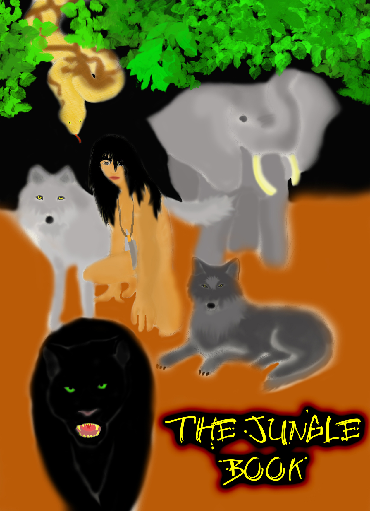 the jungle books by thetomatohead2
