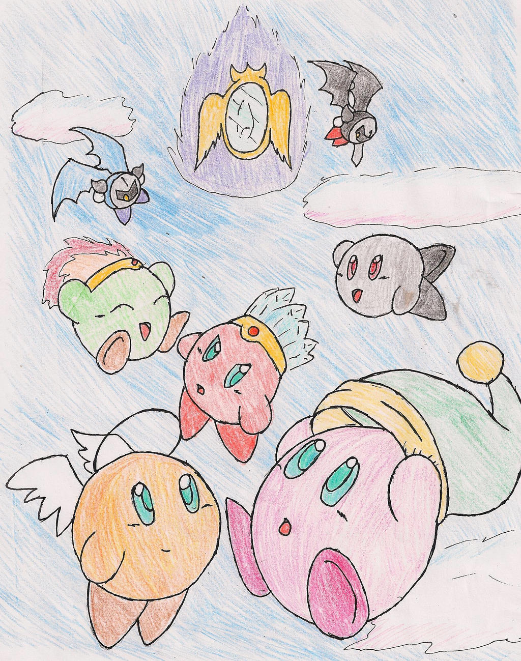 Dark meta Knight and Shadow Kirby on The-Mirror-Worlders - DeviantArt