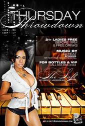 THURSDAY THROWDOWN FLYER