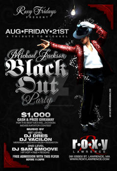 Michael Jackson blackOut Party