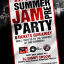 Summer Jam Pre Party flyer