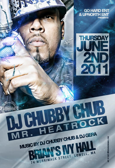 dj chubby chub flyer