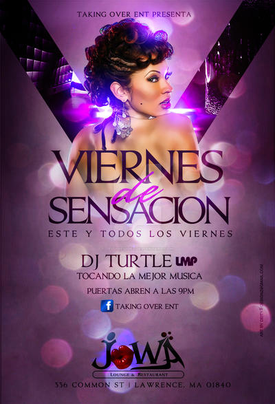 viernes de sensacion flyer