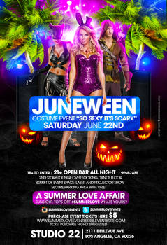 JuneWeen Flyer design