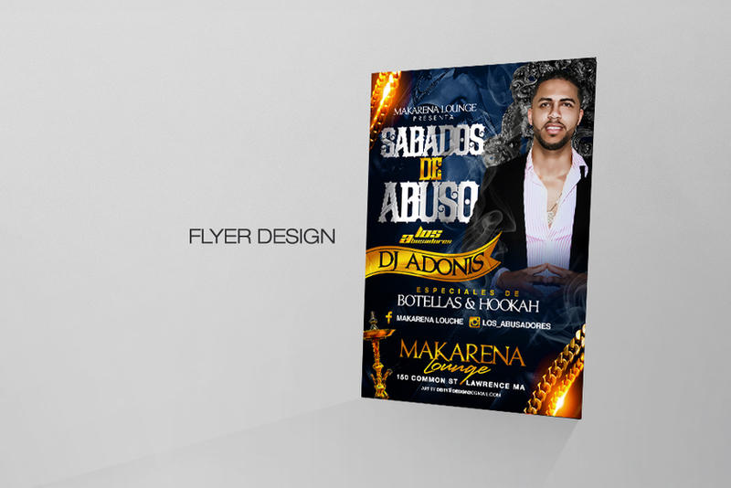 Sabados De Abuso Flyer design