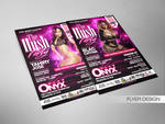 The Hush Party Flyer Design