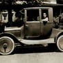 Grandpa's first car,Model T coupe,Artillery Wheels