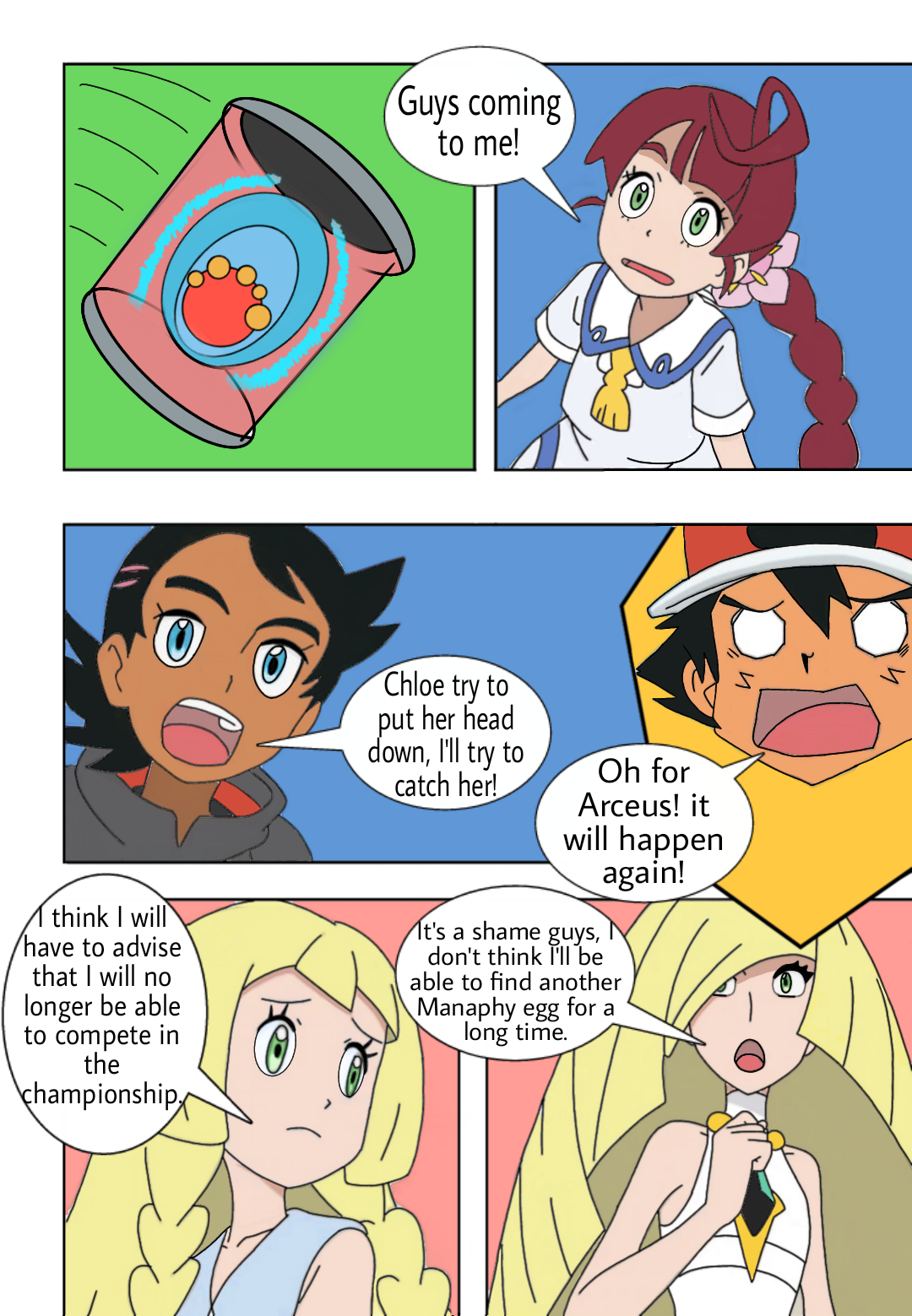 Ash and Lillie body swap (part 8) by TakatoSilver on DeviantArt