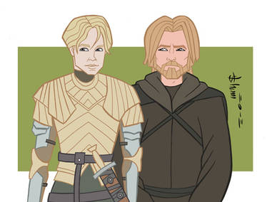 Game of Thrones - Brienne and the Kingslayer