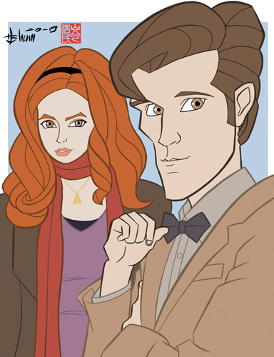 Amy Pond and Doctor Who