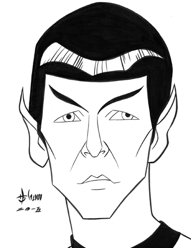 Leonard Nimoy as Spock