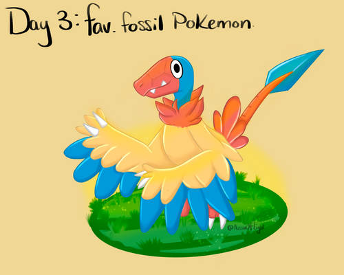 Day 3: Favorite fossil pokemon