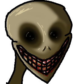Creepy Creature (A bit pixelated) by Cartoories on DeviantArt