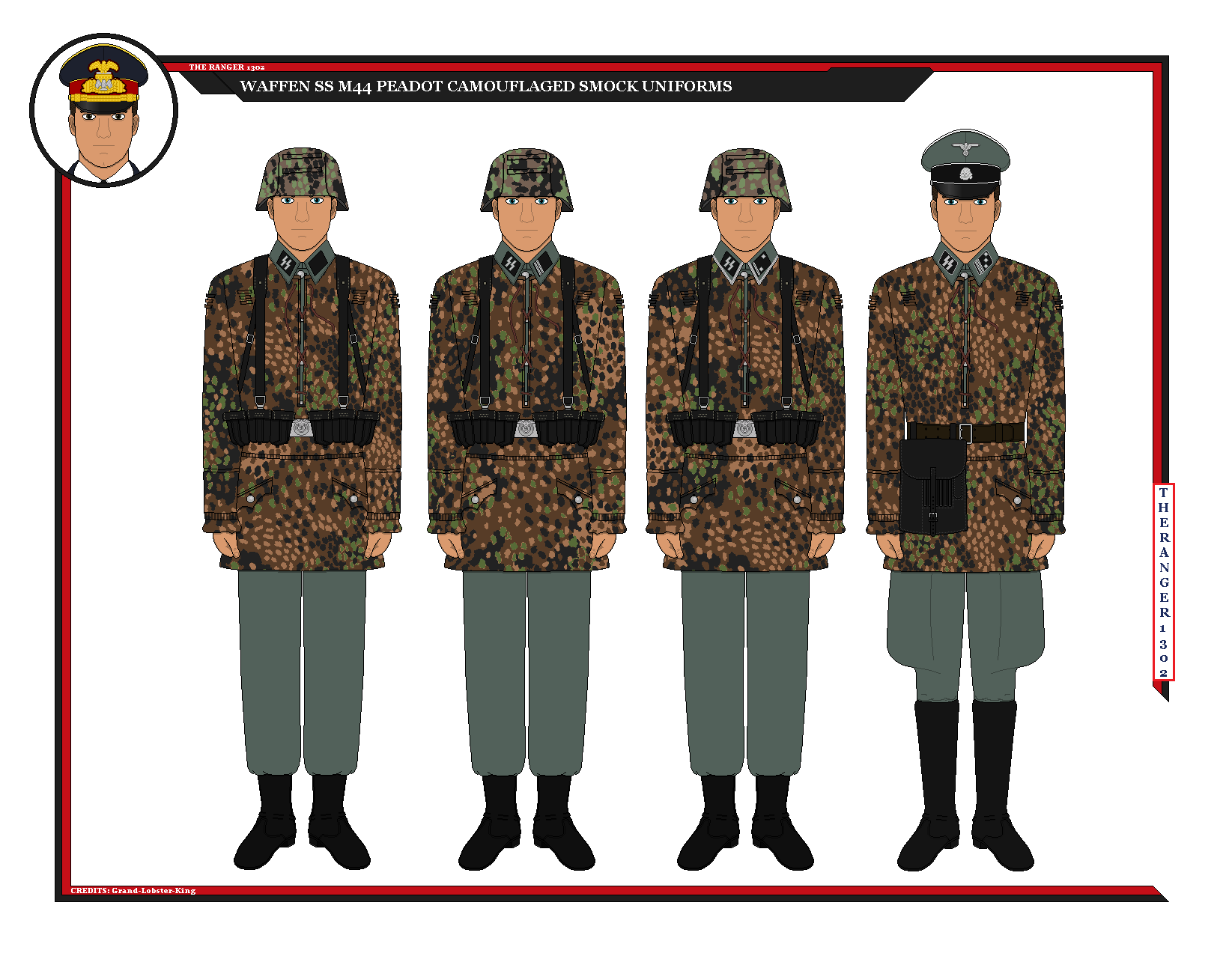 Waffen SS Camo Combat Uniforms by TheRanger1302 on DeviantArt