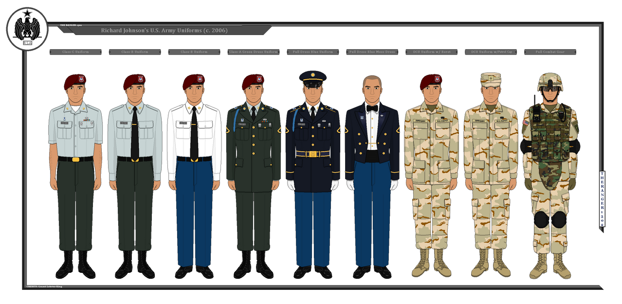 Richard's US Army Uniforms (PFC) by TheRanger1302 on DeviantArt Richard's US Army Uniforms (PFC) by TheRanger1302 on DeviantArt