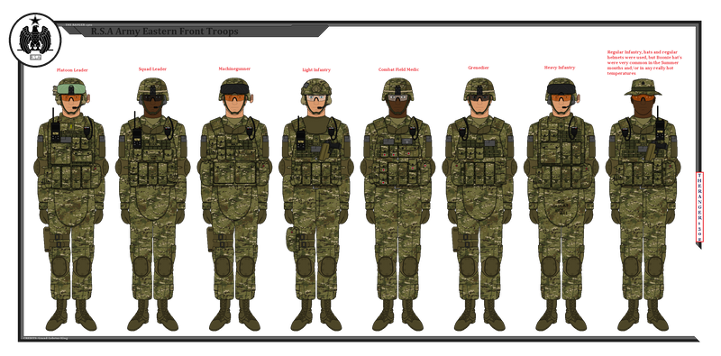 Multicam RS Army Troops On the Eastern Front