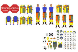 U.S. Army Combat Equipment Template