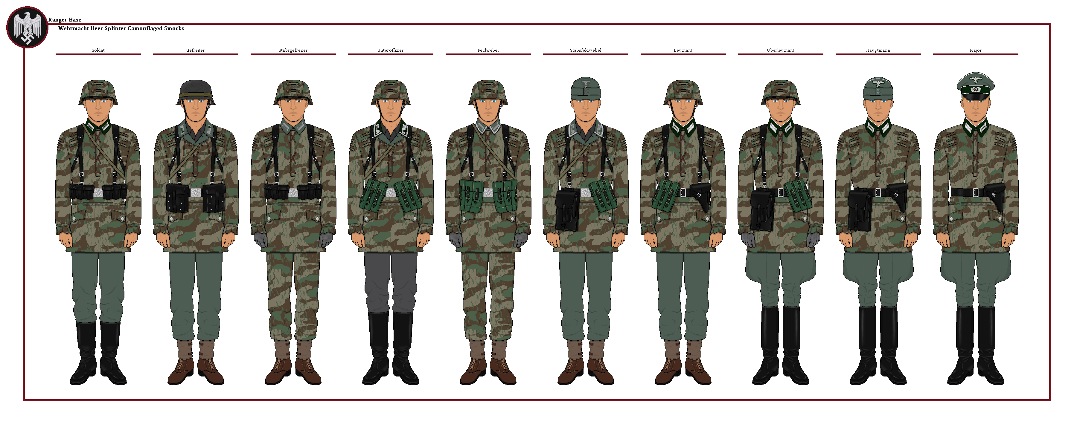Wehrmacht Heer Splinter Camo Smocks by TheRanger1302 on DeviantArt