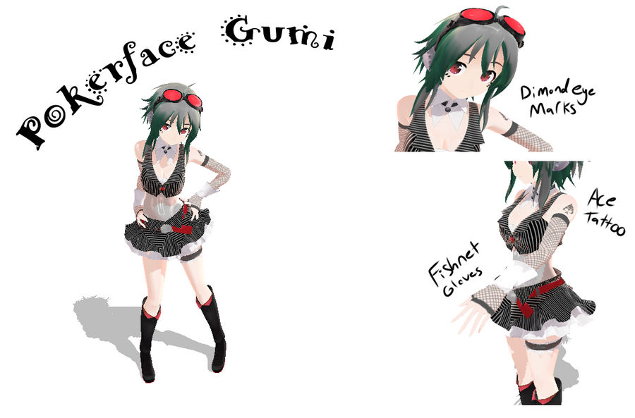 Poker face Gumi + Download by NanoCodes