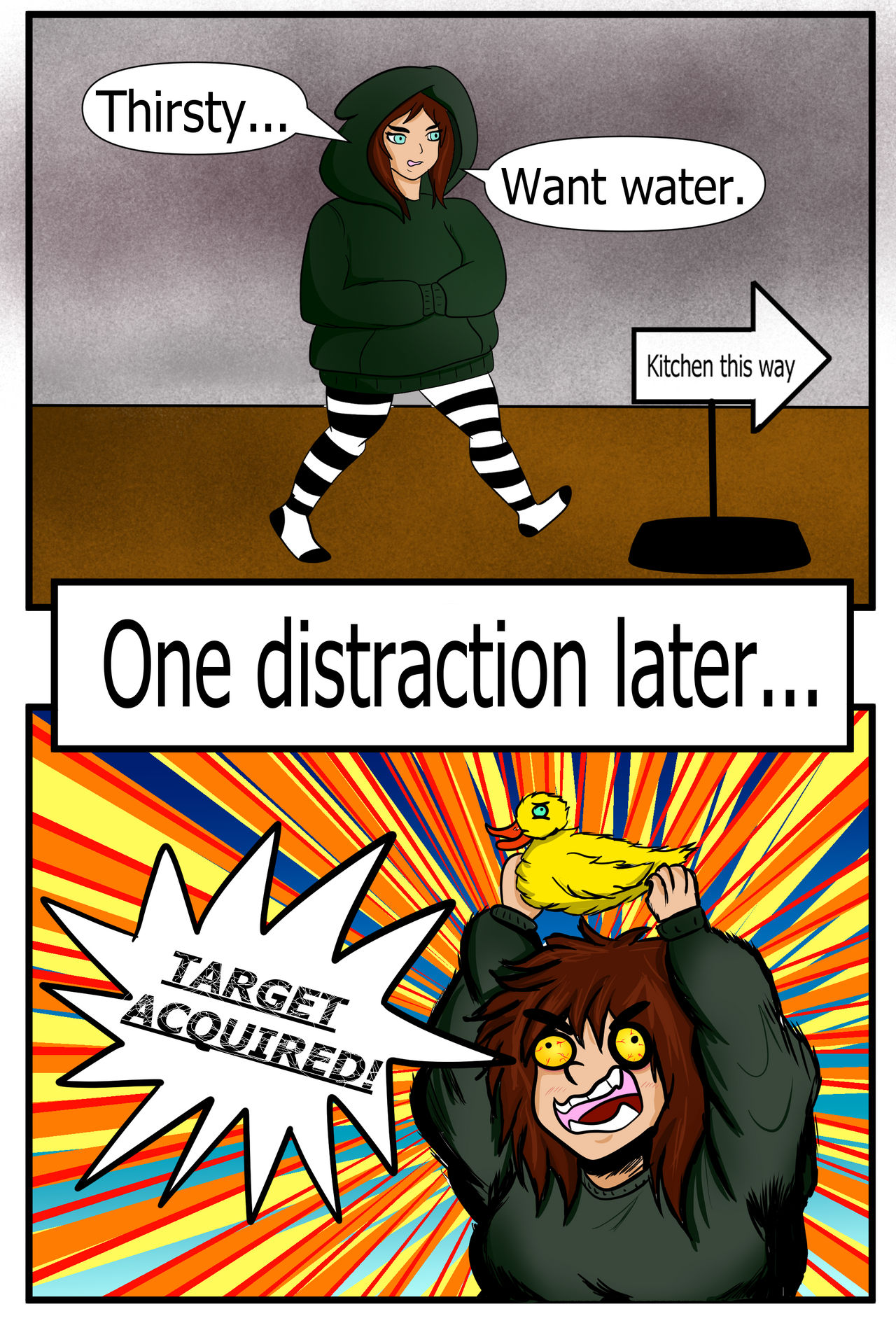 Adhd Deviantart ADHD in a nutshell by AuryneArt on DeviantArt