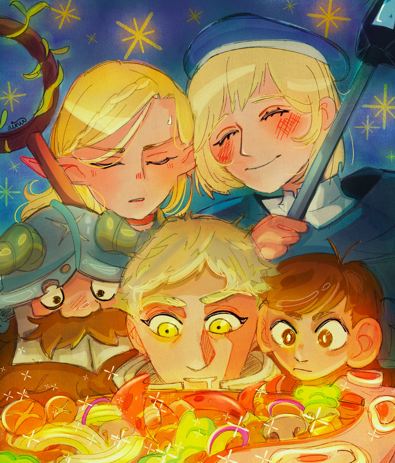 Dun meshi | Dungeon Meshi| Fanart by AinuAnna on DeviantArt