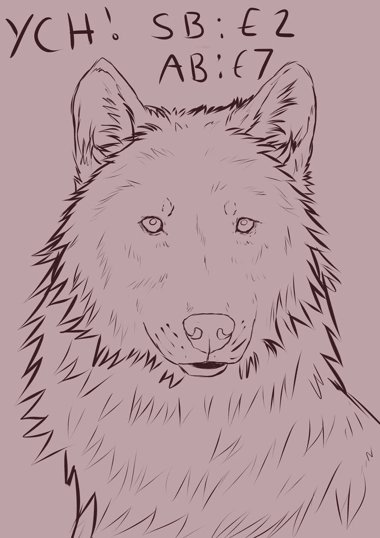 Wolf YCH Auction (Paypal) -CLOSED- by nihtgield