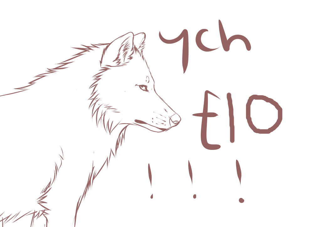 Set Price Wolf YCH! -OPEN- (paypal + price change) by nihtgield