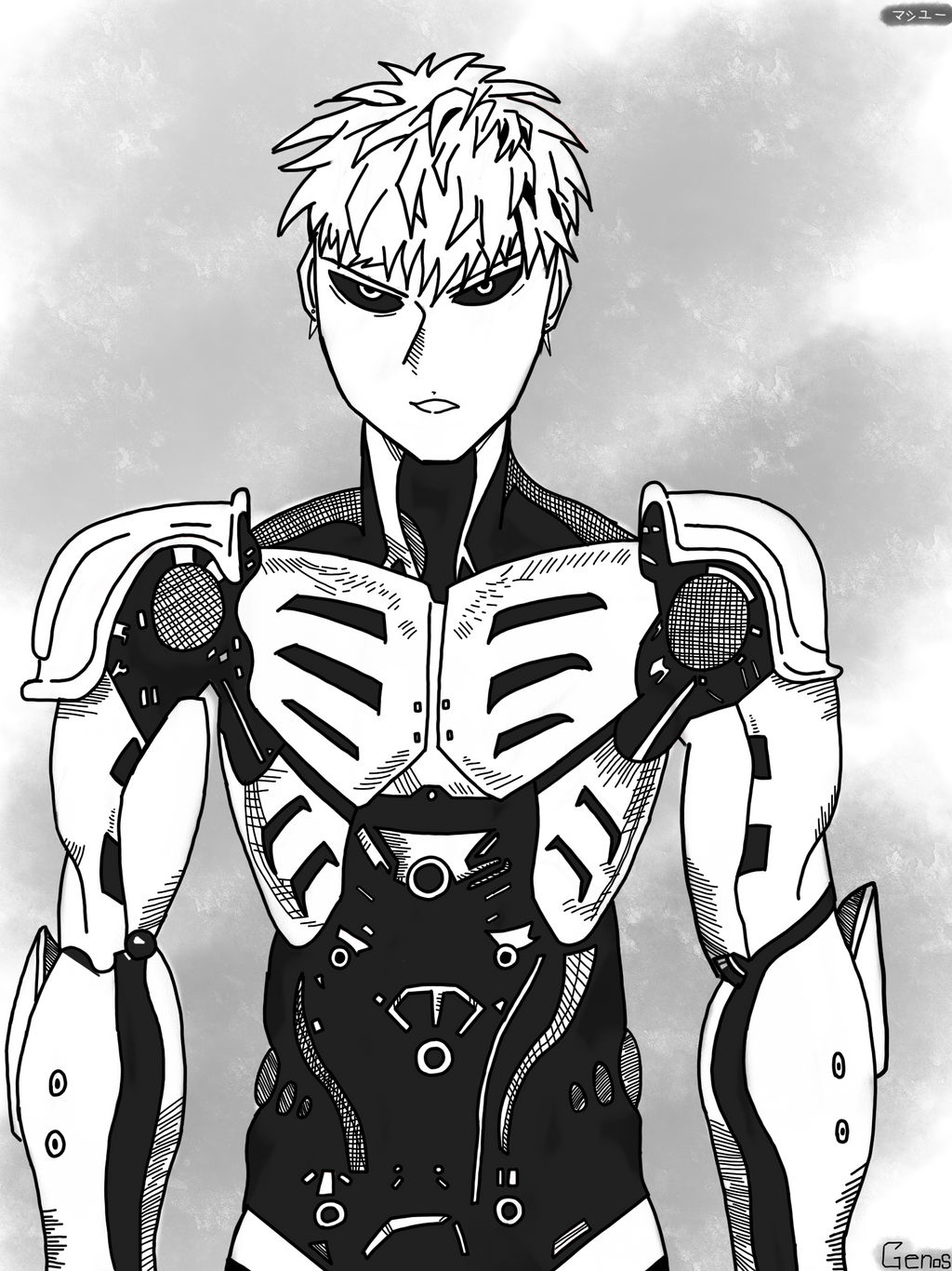 Genos by mattewdrawingsit on DeviantArt
