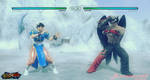SFXT:Chun Li VS Devil Jin by Zapzz-100