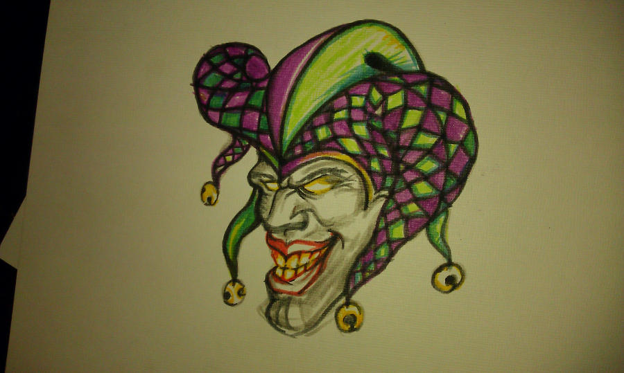 Joker Tattoo Design (in progress) by DMVCustomDesign on DeviantArt