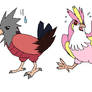 spearow and pidgey