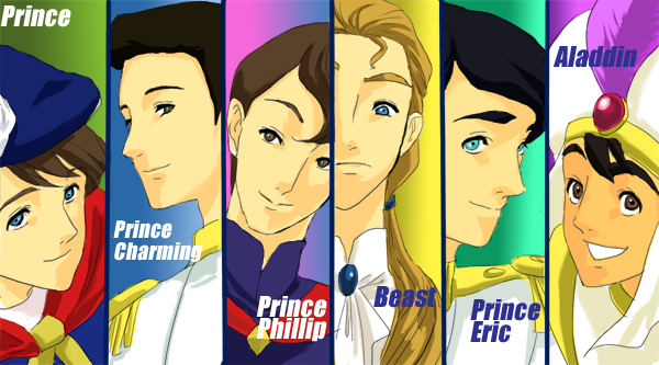 Disney Princes by wool100ee on DeviantArt Disney Princes by wool100ee on DeviantArt