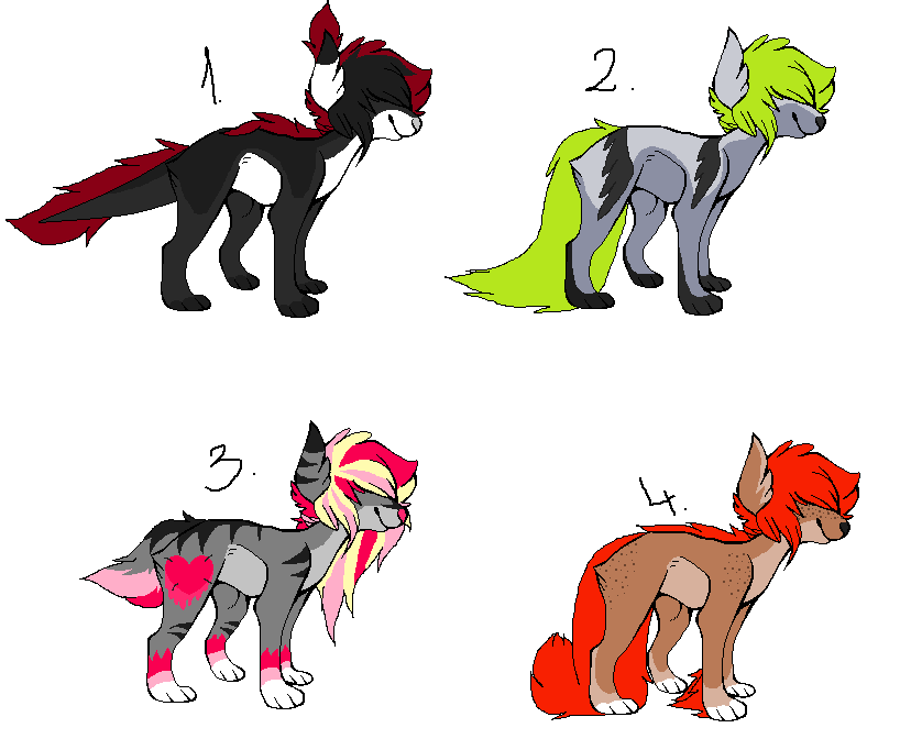 Adoptables OPEN [2/4] Point or Paypal