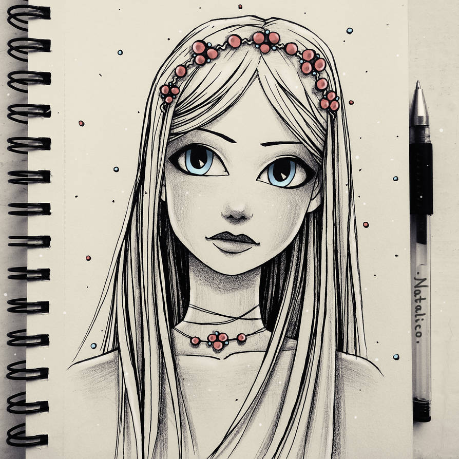 Картинки для срисовки девочки