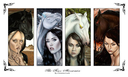 The Four Horsemen by plantiebee