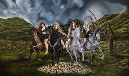 The Four Horsemen by plantiebee